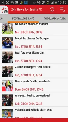 Sevilla News 24h android App screenshot 2