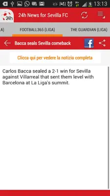 Sevilla News 24h android App screenshot 3